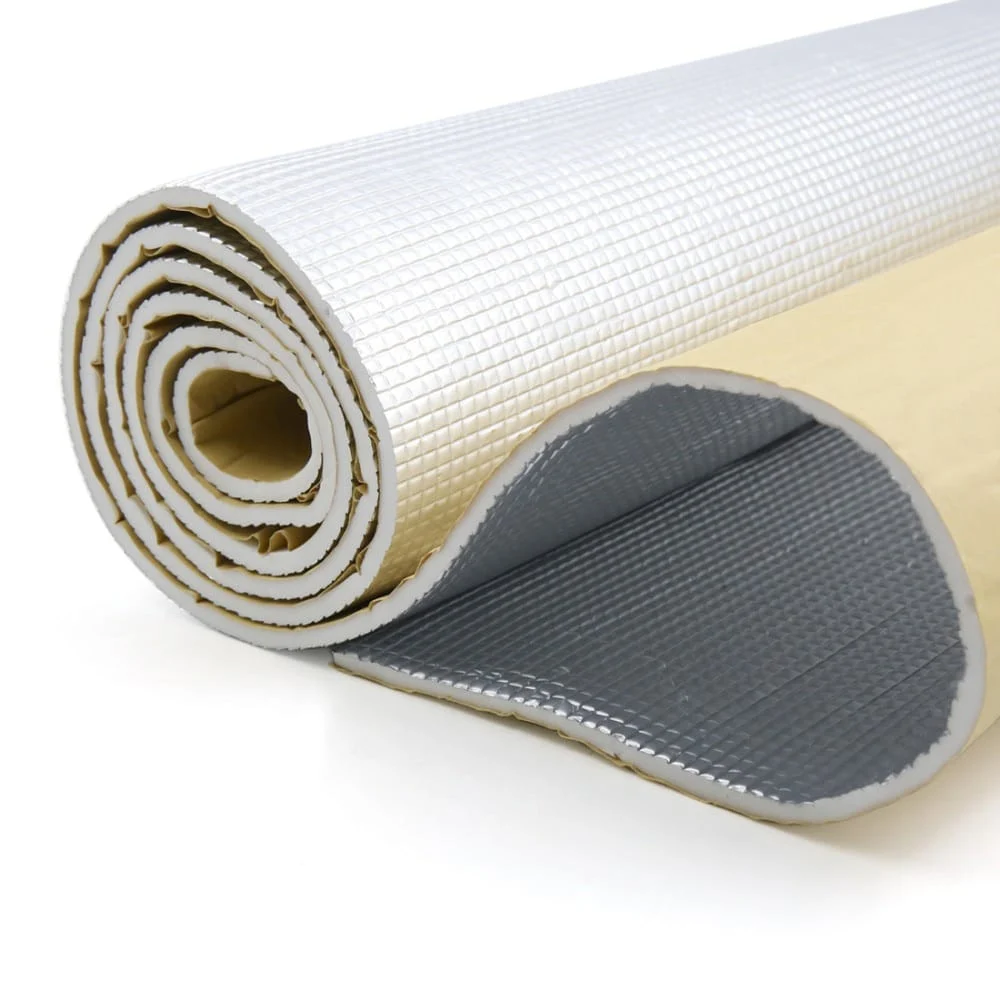 AVEX – Material insonorizant auto cu strat din aluminiu, dimensiune 100cm x 100 cm x 6mm