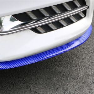 AVEX – Protectie spoiler, prelungire bara fata/spate din cauciuc, culoare CARBON Albastru