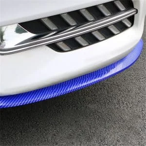 AVEX – Protectie spoiler, prelungire bara fata/spate din cauciuc, culoare CARBON Albastru