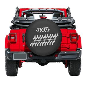 AVEX – Husa roata de rezerva din "imitatie piele" neagra, pentru autovehicule de teren, marime 16"
