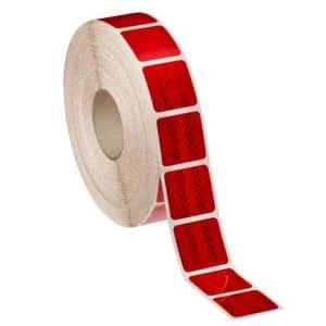 AVEX – Banda reflectorizanta adeziva intrerupta pentru prelate ROSIE (rola 5cm x 45m)