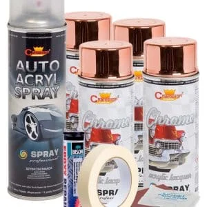 AVEX – Kit complet reparatie si vopsire jante culoare Cupru Metalic, V4