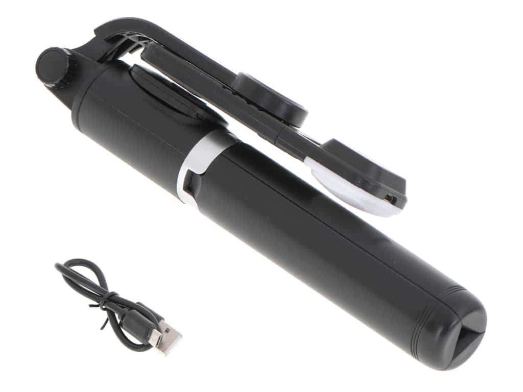 AVEX – Set 3in1, Selfie Stick cu Lampa LED si Trepied, conectare Bluetooth, alimentare USB