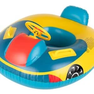 AVEX – Saltea gonflabila (colac) pentru copii model Masina cu Volan si Claxon, dimensiune 80 x 65 cm