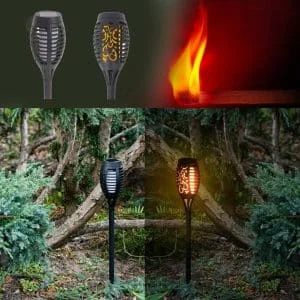 AVEX – Set 4 lampi solare de gradina tip "Torta" cu 12 LED uri