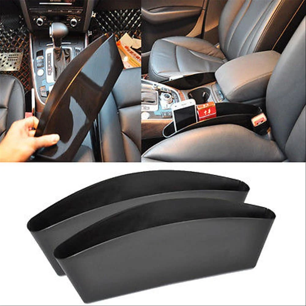 AVEX – Set 2 organizatoare auto de tip "buzunar", montaj intre scaun si consola centrala, dimensiune 35 x 11 cm