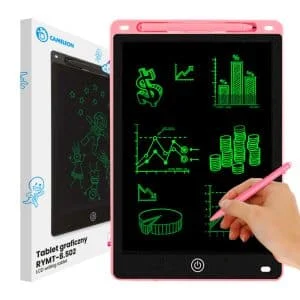 AVEX – Tableta grafica de 10" pentru copii, culoare Roz, AVX WT RYMT 8.502 PINK