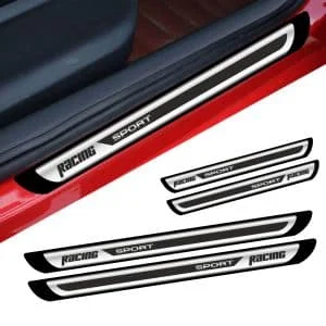 AVEX – Set 4 bucati Protectii Praguri din autocolant Crom Racing Sport