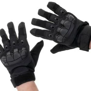 AVEX – Manusi Tactice cu elemente de protectie, marime XL, cu destinatie Moto, ATV, SSV, QUAD, culoare Neagra