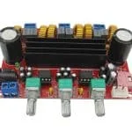 Kit amplificator 2.1, Clasa D, putere 2 x 50W + 100W, TPA3116D2