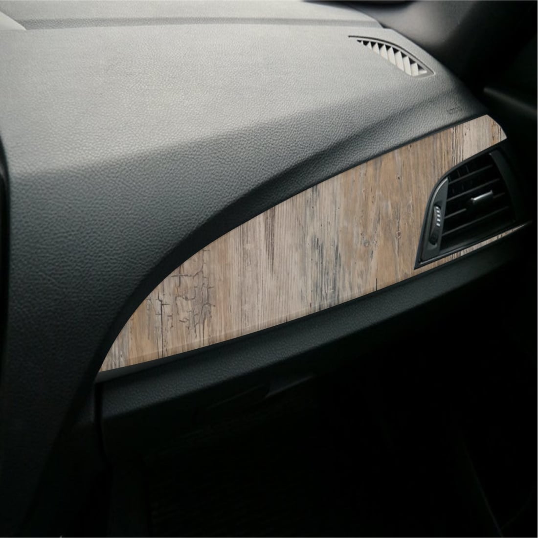 AVEX – Folie Auto Colantare Trimuri, Model Lemn Rustic, 100 x 45cm