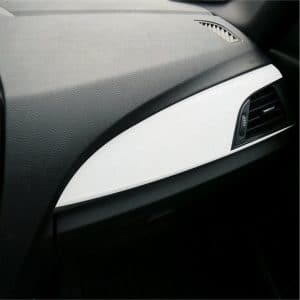 AVEX – Folie Auto Colantare Trimuri, Model Piele Alba, 100 x 45cm