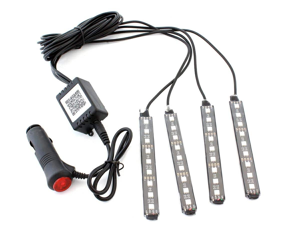 AVEX – Lumini UnderCar LED RGB pentru interior sau exterior cu Bluetooth 12cm ZD65B