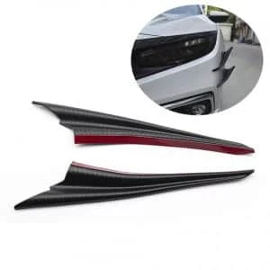 AVEX – Set 2 aripioare ornamentale bara tuning, model SHARK, finisaj Carbon