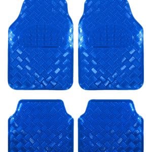 AVEX – Covorase Auto Universale, model Diamond, culoare Crom Albastru