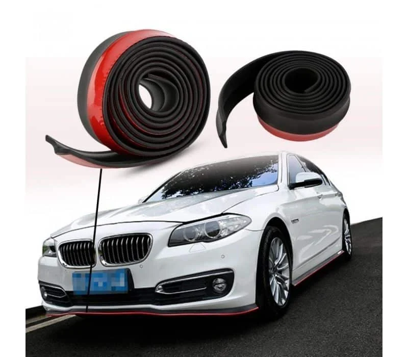 AVEX – Protectie spoiler, prelungire bara fata/spate din cauciuc, culoare NEGRU