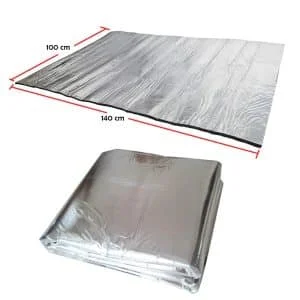AVEX – Material insonorizant auto cu strat din aluminiu, dimensiune 140cm x 100 cm x 6mm