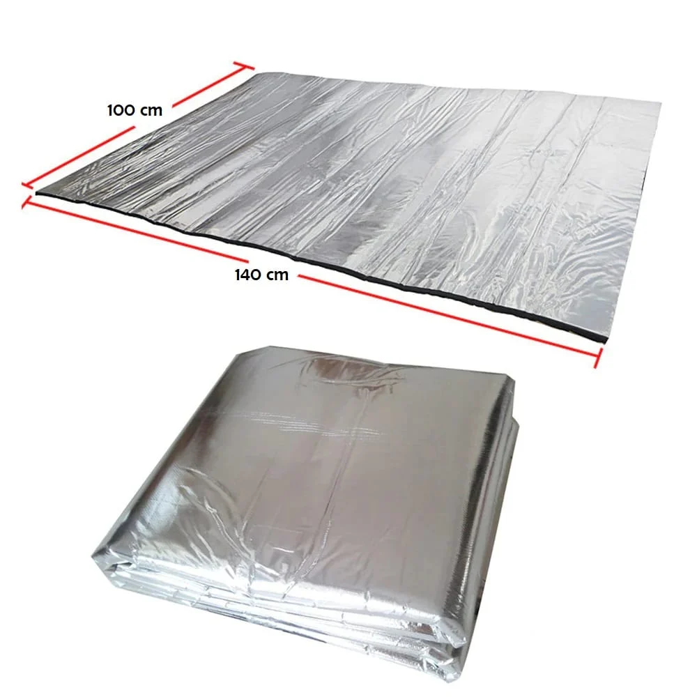 AVEX – Material insonorizant auto cu strat din aluminiu, dimensiune 140cm x 100 cm x 6mm