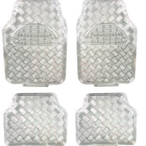 AVEX – Covorase Auto Universale, model Diamond, culoare Crom Argintiu