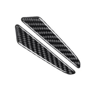 AVEX – Set 8 elemente de protectie usa "Imitatie Carbon", flexibile, autoadezive, culoare Neagra