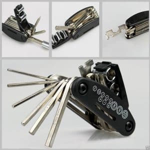 AVEX – Set de chei pentru reparatie biciclete 16in1, AVX RW8A