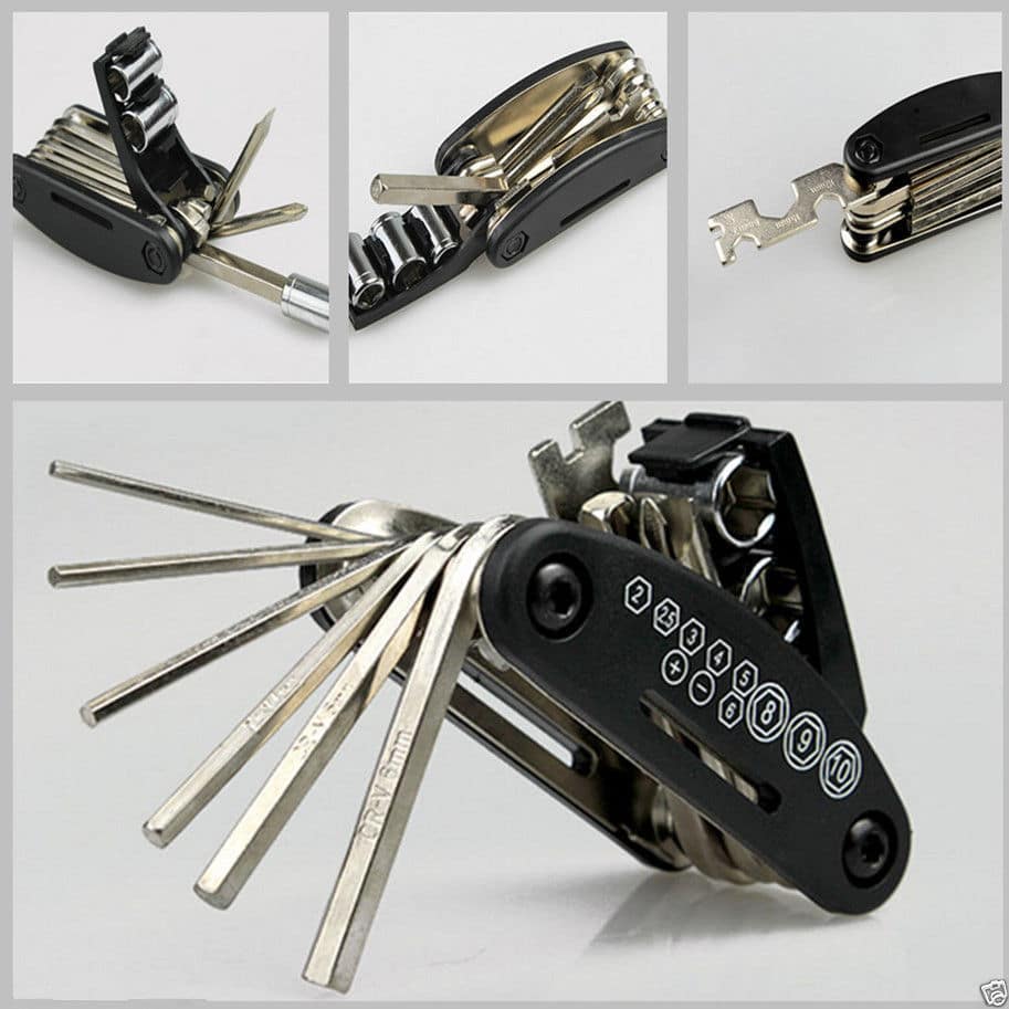 AVEX – Set de chei pentru reparatie biciclete 16in1, AVX RW8A