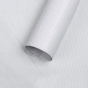AVEX – Folie colantare auto Carbon 3D Alb (3m x 1,27m)