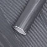 Folie colantare auto Carbon 3D - Antracit (3m x 1,27m)