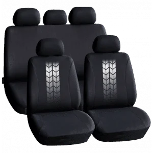 AVEX – Set huse scaun auto ieftine, Universale 9 piese, model TIRE TRACKS