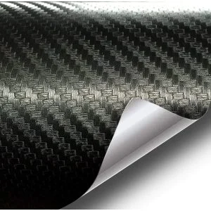 AVEX – Folie colantare auto Carbon 3D Negru, 3m x 1,27m