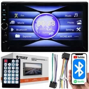 AVEX – Player Video Auto, dimensiune 2DIN, TouchScreen de 7 inch, 4 x 50W, model WDS 30 cu Bluetooth, Handsfree, Radio, MP3, WMA, MP4…