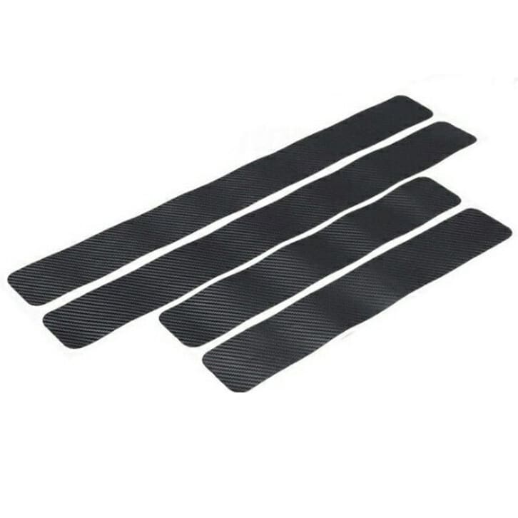 AVEX – Set 4 bucati protectie praguri Carbon 3D Universal culoare neagra