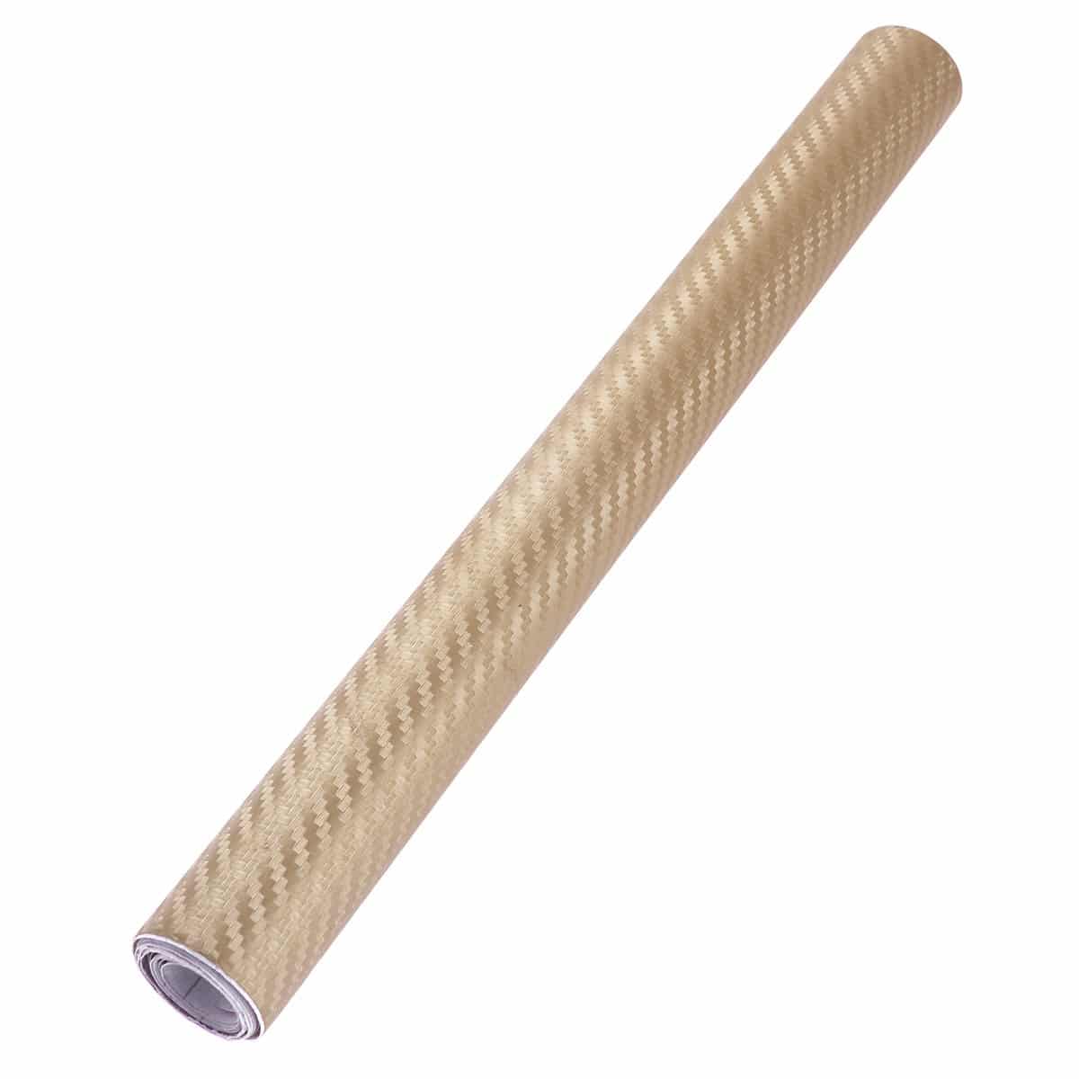 AVEX – Folie colantare auto Carbon 3D Gold (3m x 1,27m)