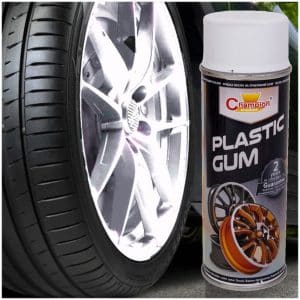 AVEX – Spray Vopsea Cauciucata pentru Jante, culoare Alba, 400ml, Champion Color