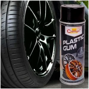 AVEX – Spray Vopsea Cauciucata pentru Jante, culoare Neagra, 400ml, Champion Color