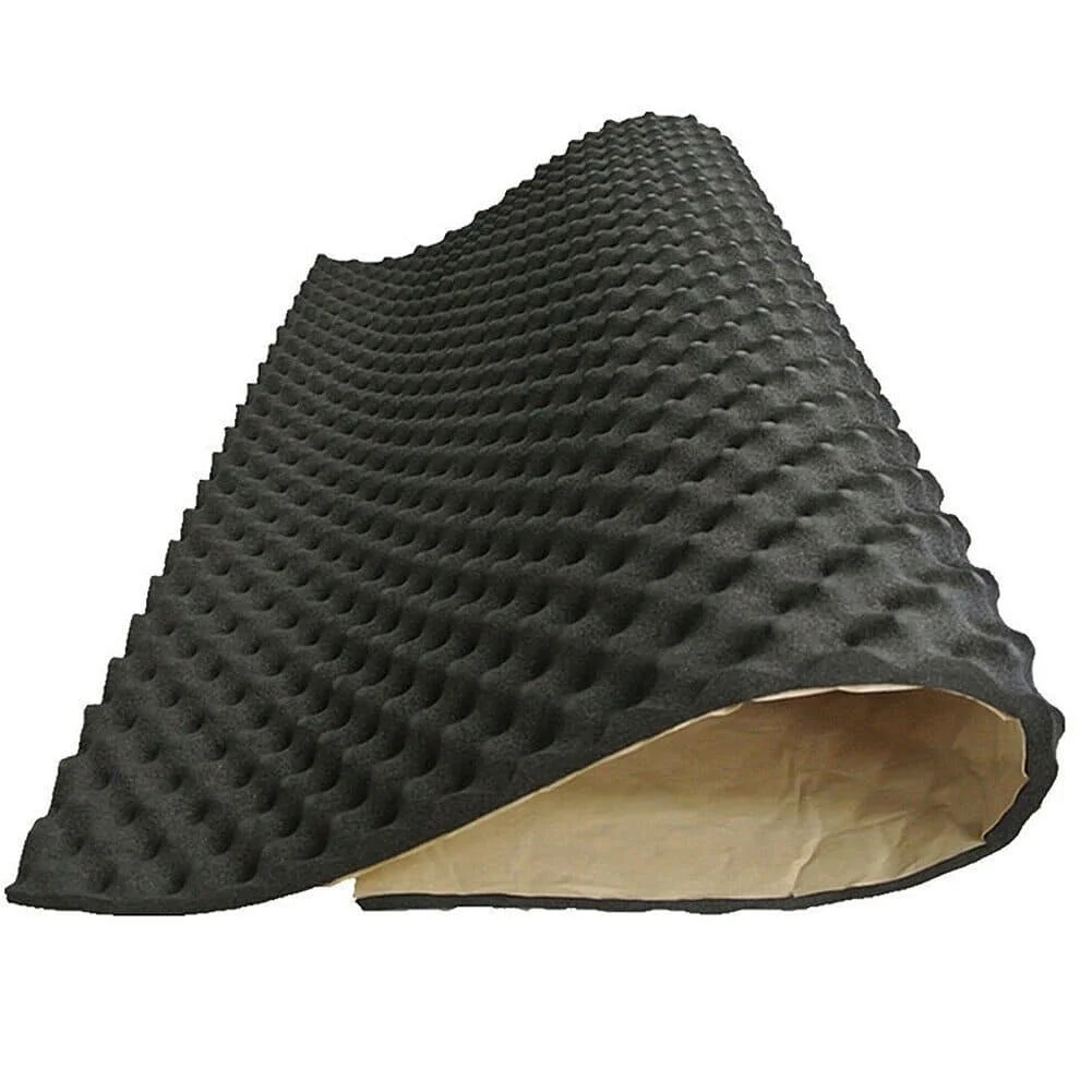 AVEX – Material insonorizant auto adeziv reliefat, dimensiune 80cm x 50cm x 15mm, culoare Neagra