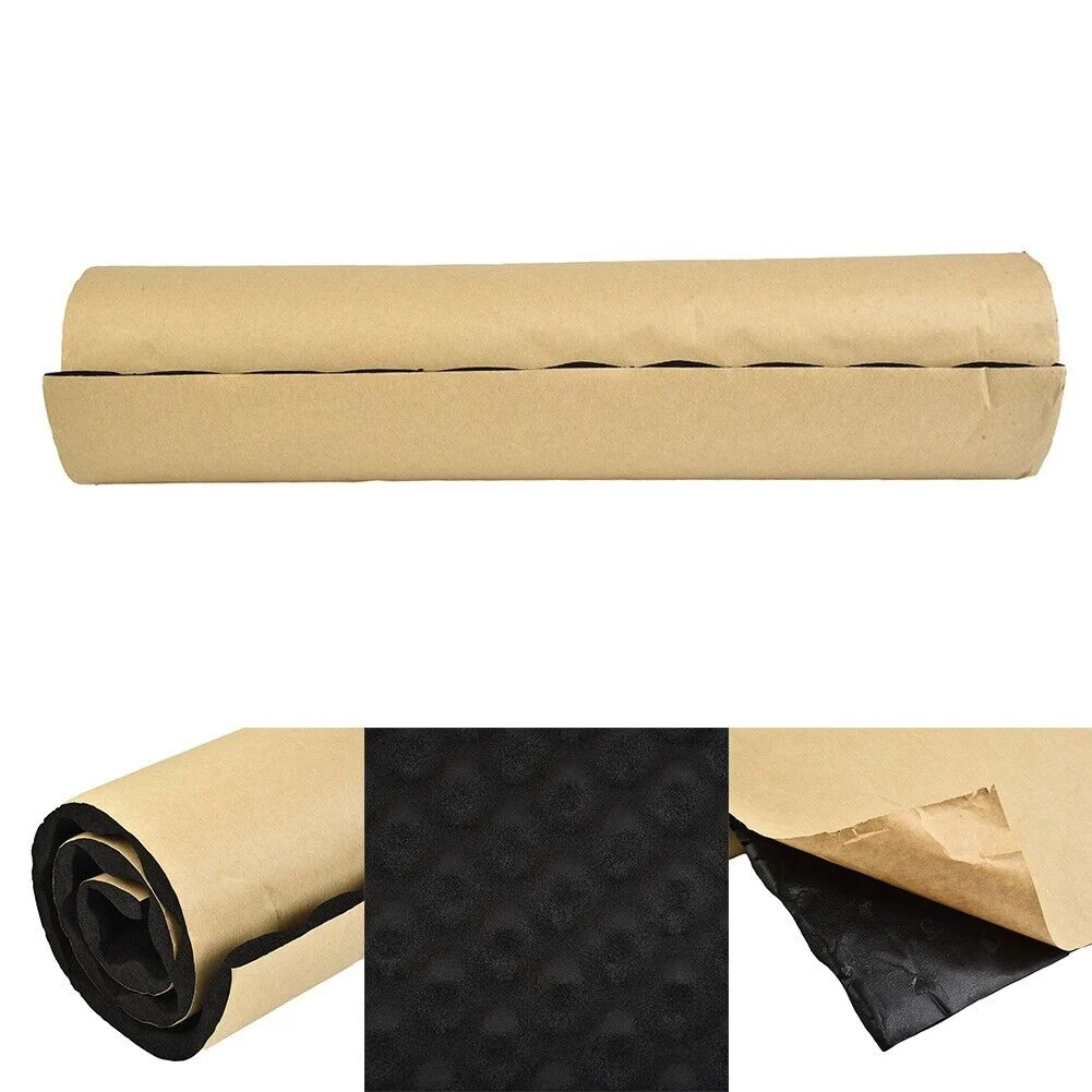 AVEX – Material insonorizant auto adeziv reliefat, dimensiune 80cm x 50cm x 15mm, culoare Neagra