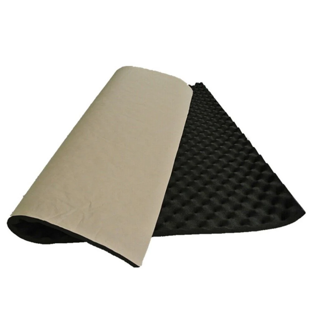 AVEX – Material insonorizant auto adeziv reliefat, dimensiune 80cm x 50cm x 15mm, culoare Neagra