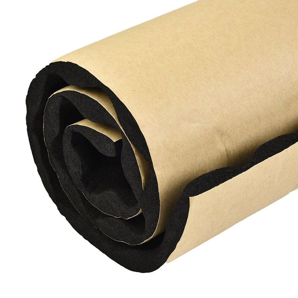 AVEX – Material insonorizant auto adeziv reliefat, dimensiune 80cm x 50cm x 15mm, culoare Neagra