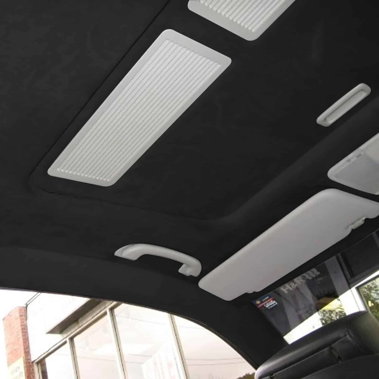 AVEX – Material pentru reconditionare plafon auto, material textil cu spate buretat, culoare Neagra, dimensiune 2m x 1,50m
