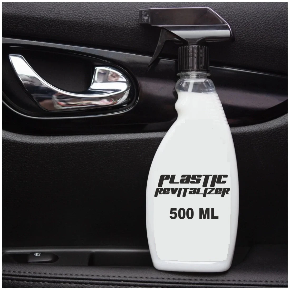 AVEX – Solutie intretinere, revitalizare si curatare elemente din plastic, 500ml, cu pulverizator si aplicator