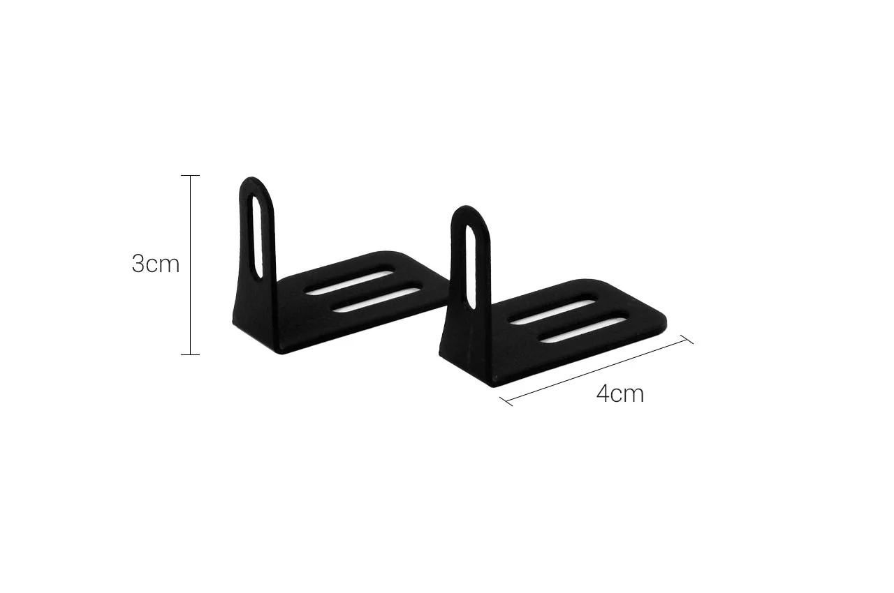 AMIO – Suport Universal pentru montaj Led Bar, Proiector, Lampa de lucru, dimensiuni 3 x 4 cm