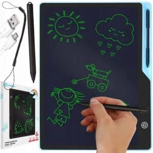 AVEX – Tableta grafica de 16" pentru copii, culoare Albastru, AVX WT RYMT 1201 BK BLUE