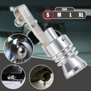 AVEX – Fluier din aluminiu pentru toba marime S, compatibil cu motoare intre 1000 1600 cc