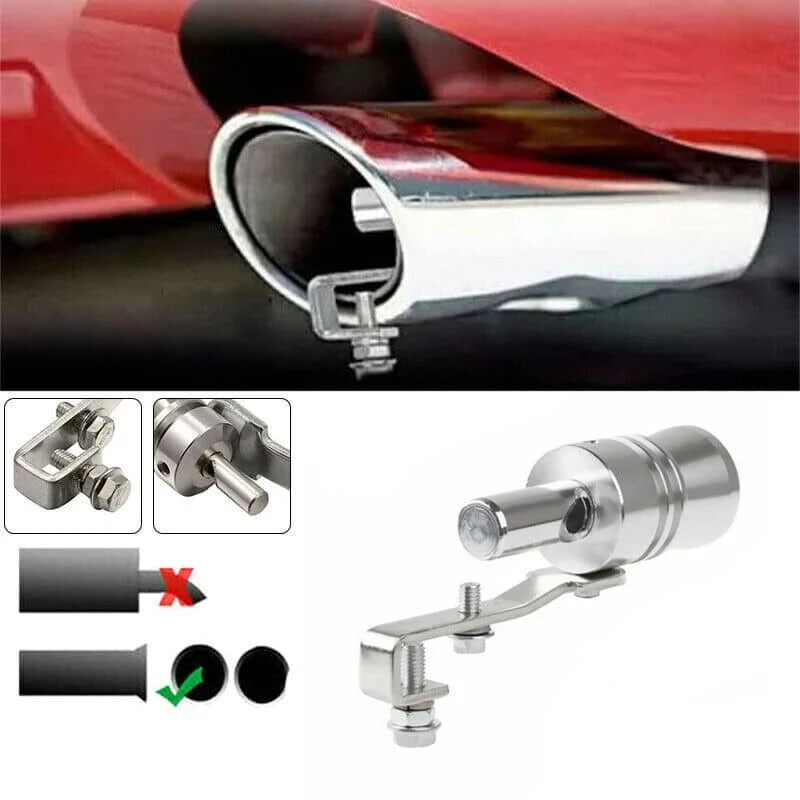 AVEX – Fluier din aluminiu pentru toba marime L, compatibil cu motoare intre 2000 2400 cc