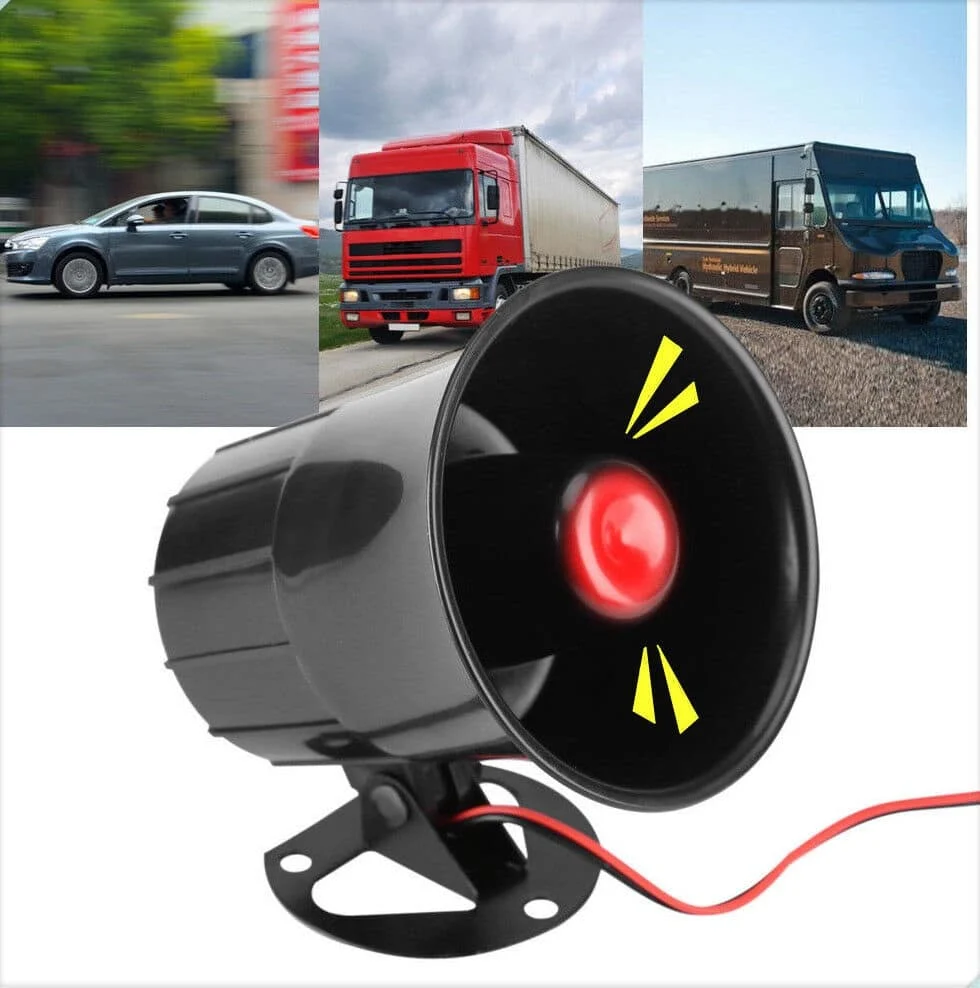 AVEX – Sirena simpla cu 6 tonuri, alimentare 12V