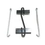 Suport Universal pentru fixare - asigurare baterie auto, metalic, culoare neagra