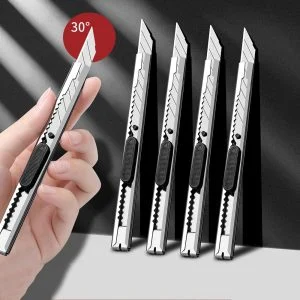 AVEX – Cutit cutter metalic standard de 9mm, varf la 30 grade