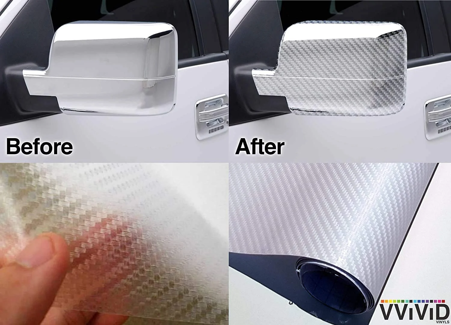 AVEX – Folie colantare auto Carbon 3D Transparent (3m x 1,27m)