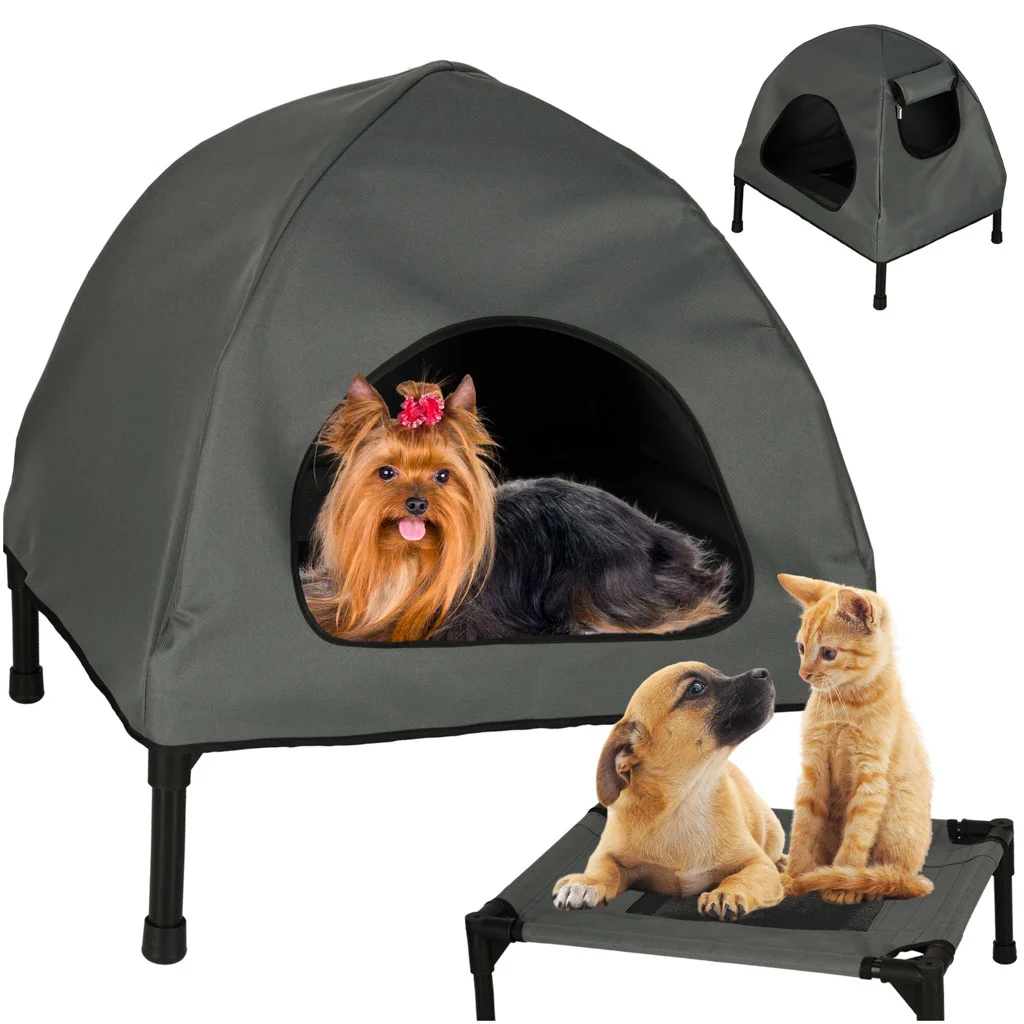 Domek dla psa kota legowisko namiot dla zwierzat poslanie 53x43x56 cm 168088.jpg